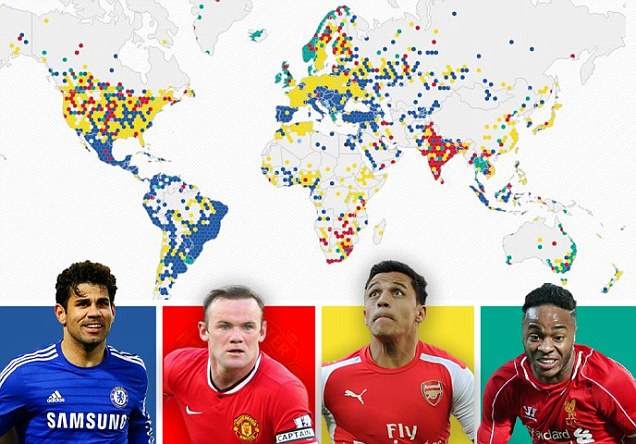 Klub Liga Inggris Terpopuler Sejagat? Ini Faktanya versi Twitter